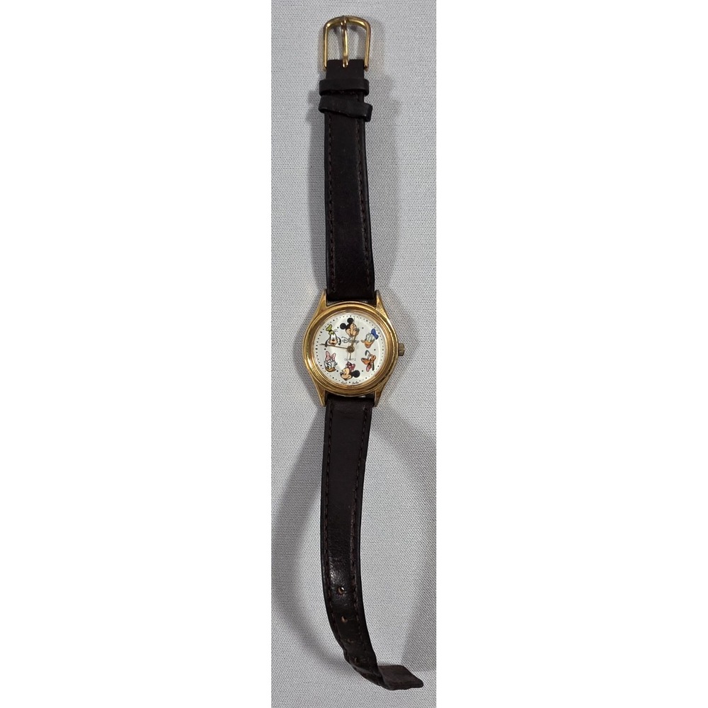 MICKEY MOUSE & FRIENDS, Donald Duck, Goofy, Ladies/Kids CHARACTER WATCH -Working